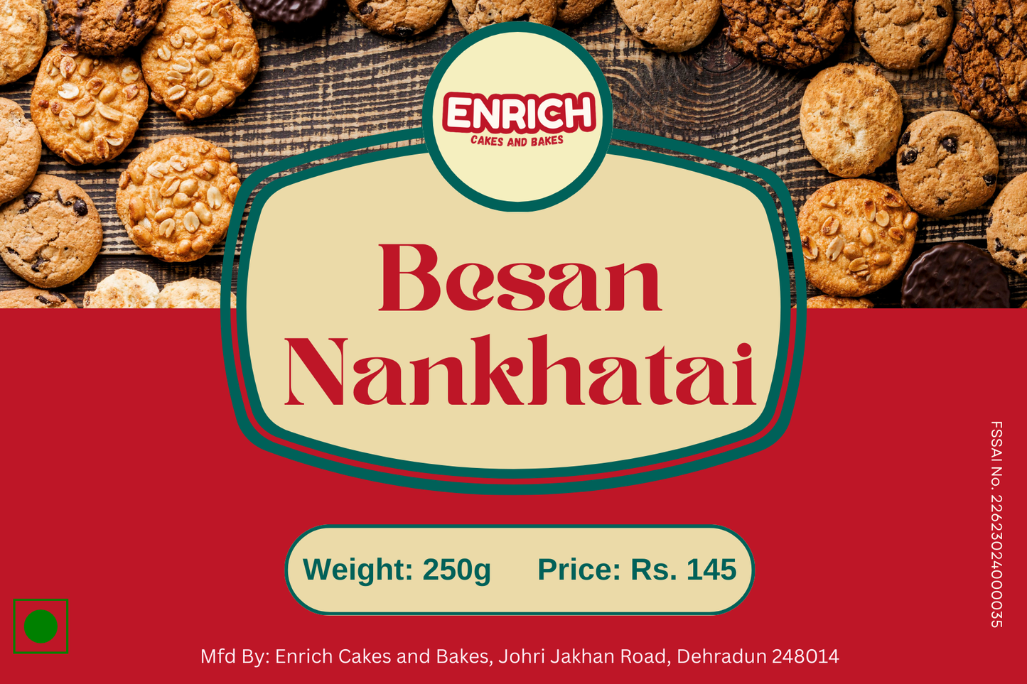 Besan Nankhatai
