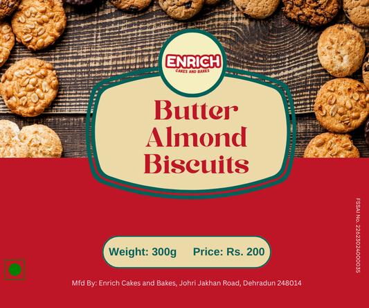 Butter Almond Biscuits
