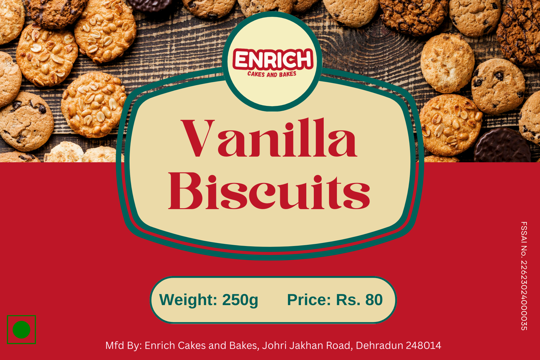 Vanilla Biscuits