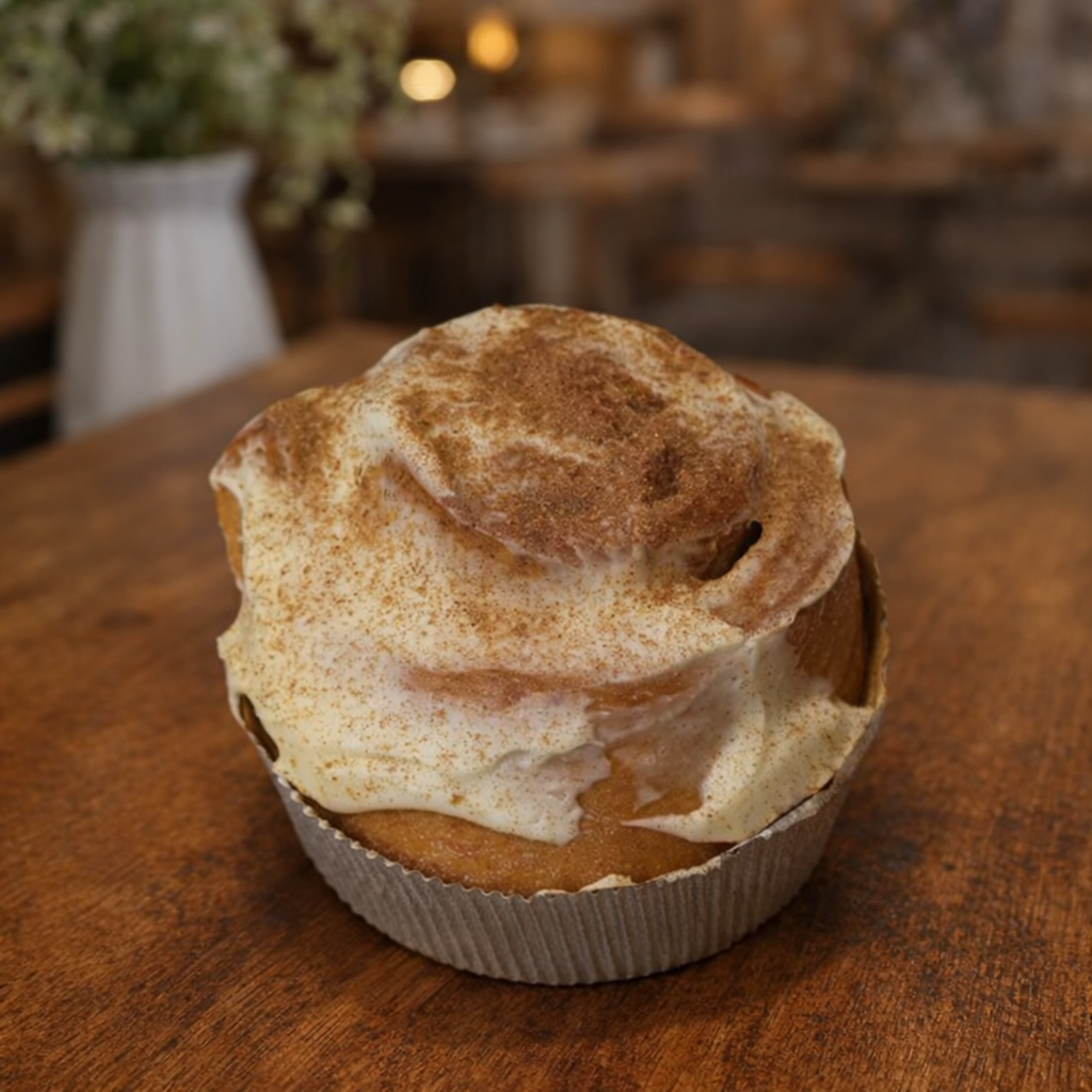 Cinnamon Roll with Cream-Cheese Frosting