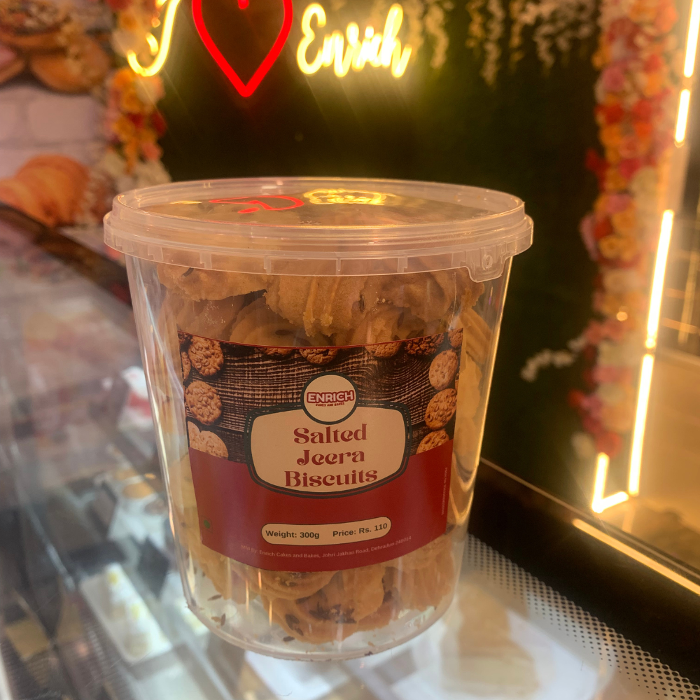 Salted Jeera Biscuits