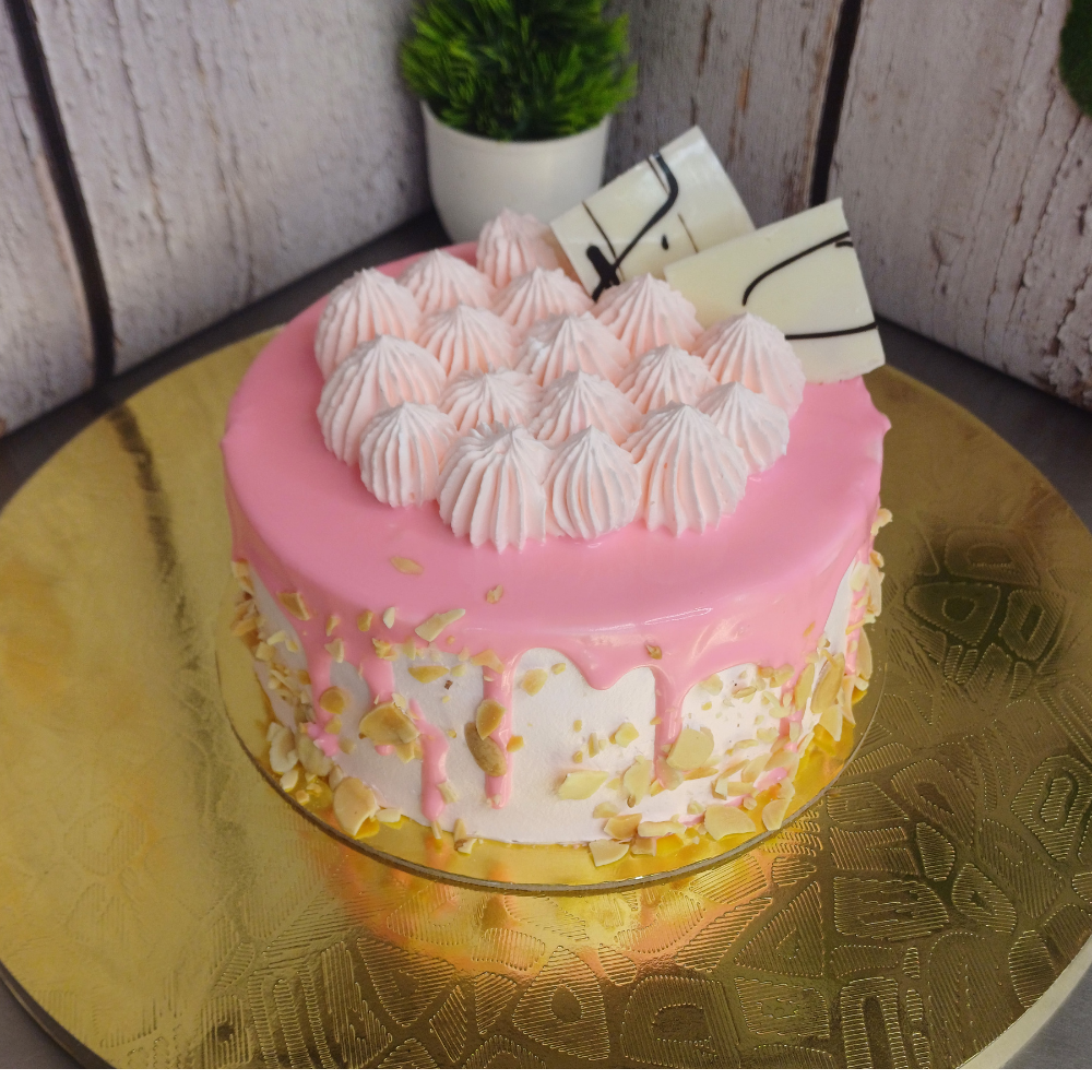 Blissful Strawberry Cake