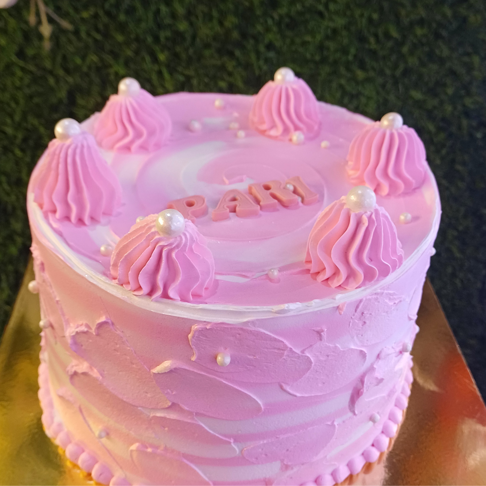 Blissful Strawberry Cake