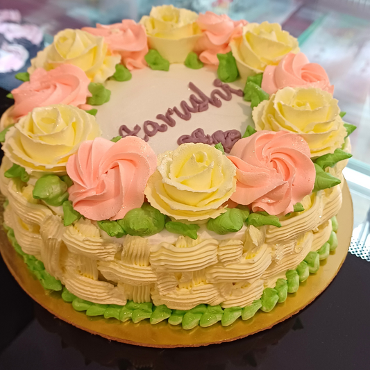 Classic Crème Vanilla Cake