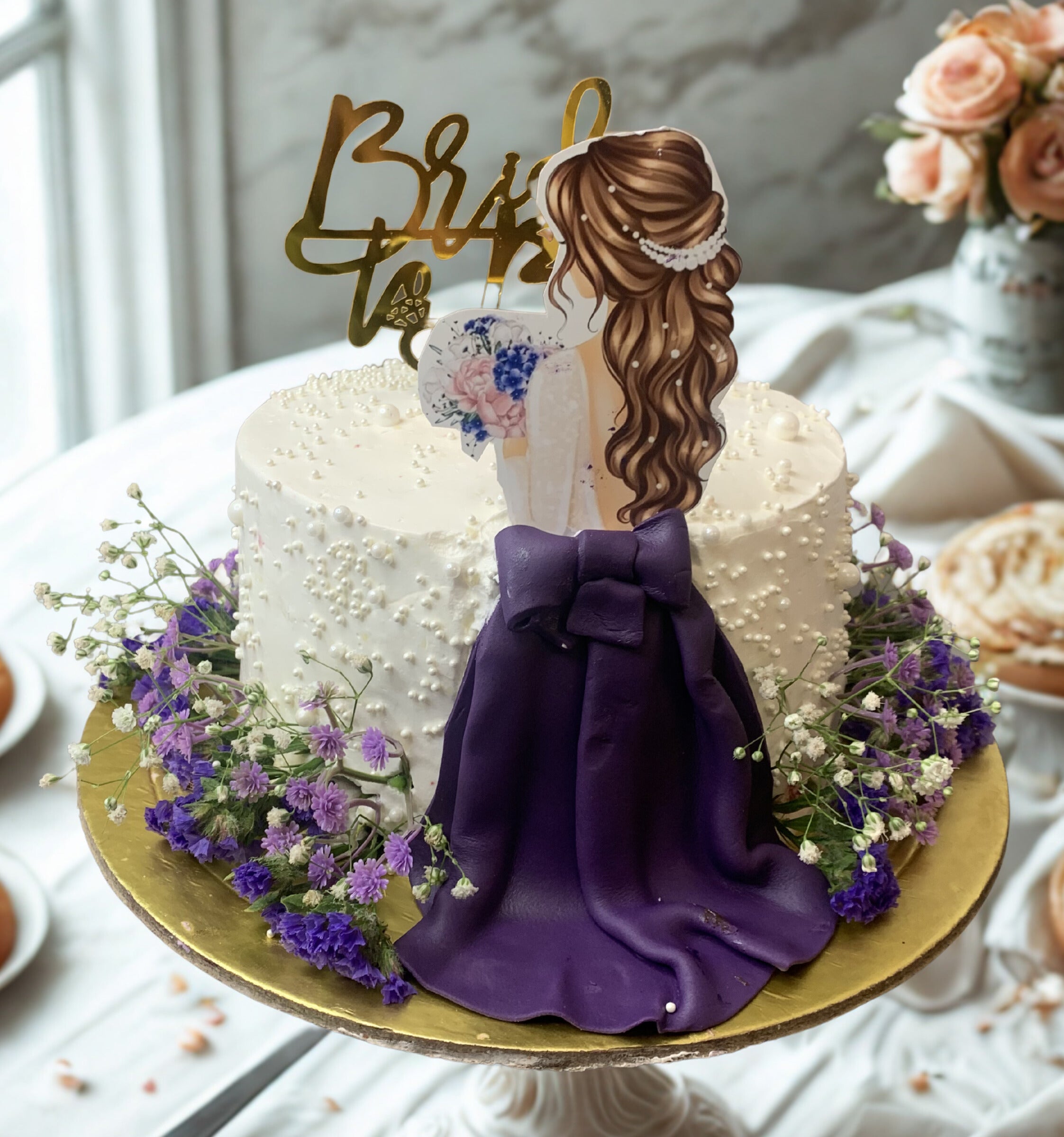 Bride To Be Elegance Cake