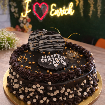 Dark Desire Truffle Cake