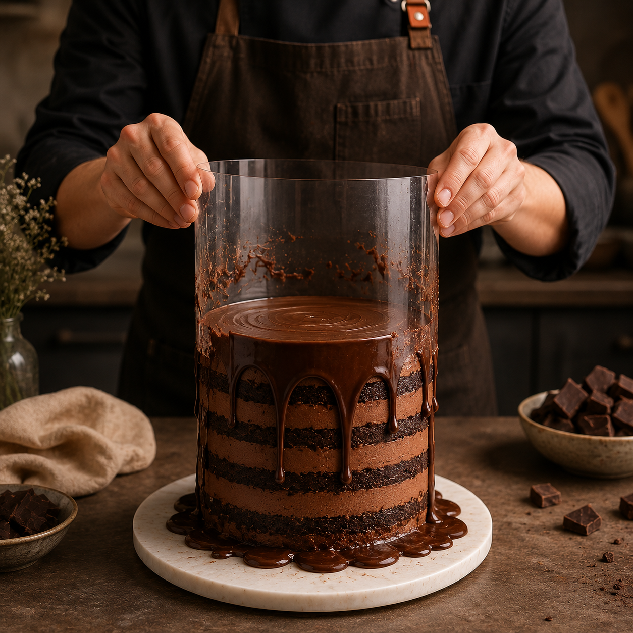 Chocolate Truffle Pull Me Up Cake