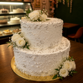 Elegant Pearl Wedding Cake | Designer Wedding Cake in Dehradun