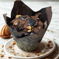 Double Chocolate Walnut Muffin