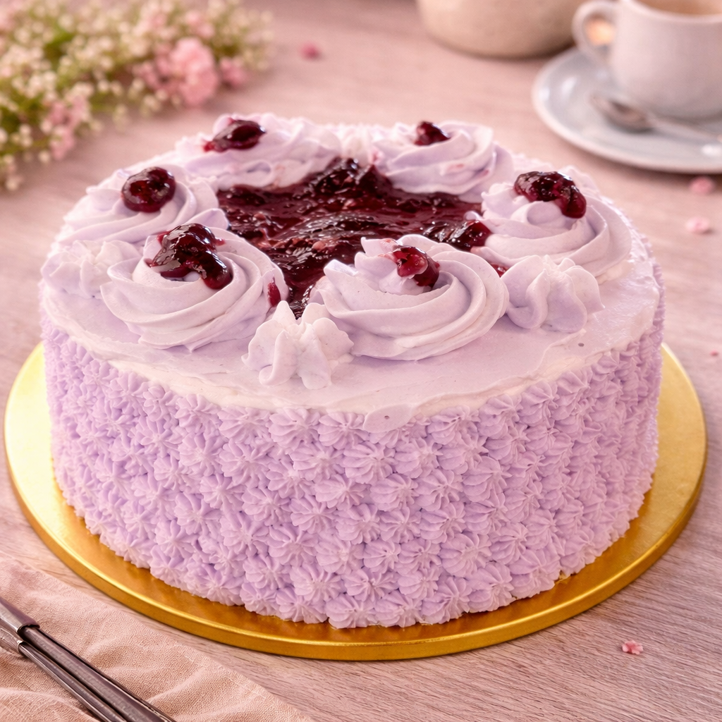 Lush Blueberry Cake