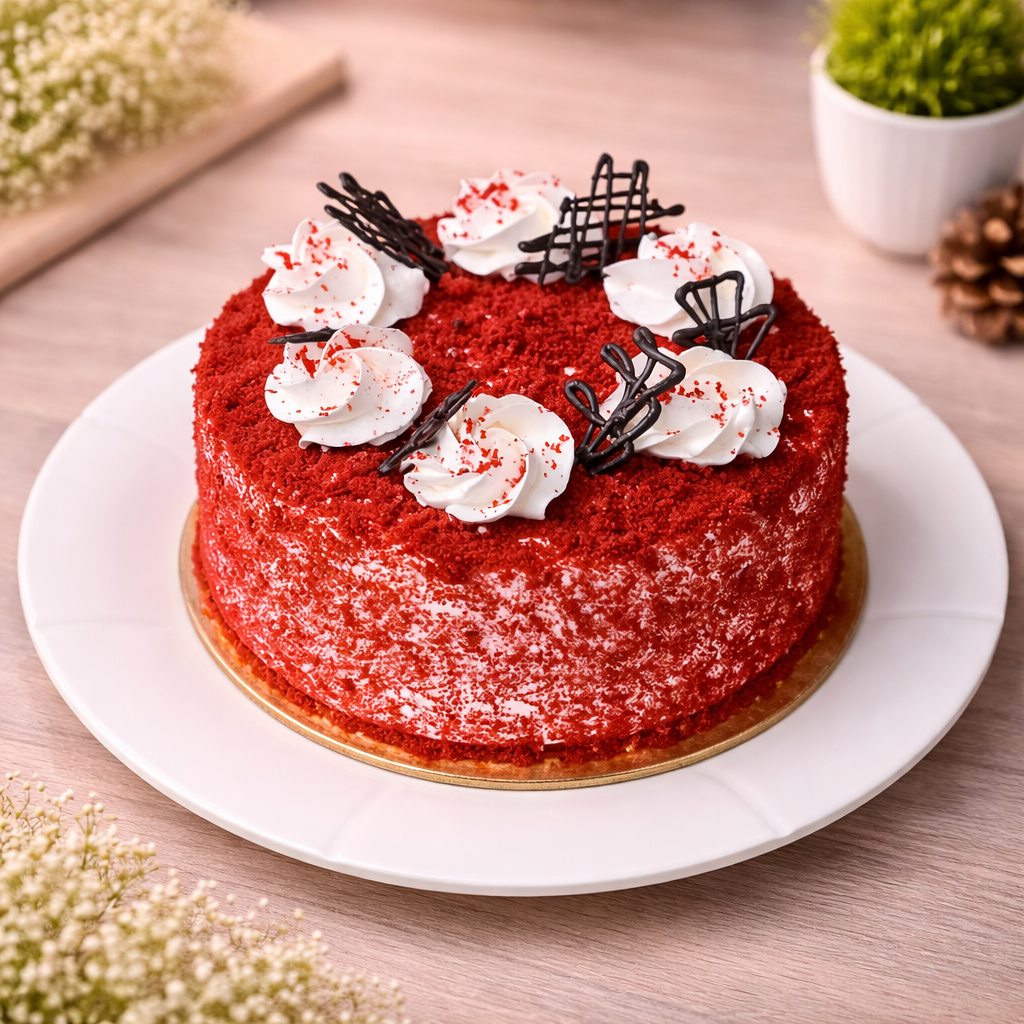 Red Velvet Delight Cake